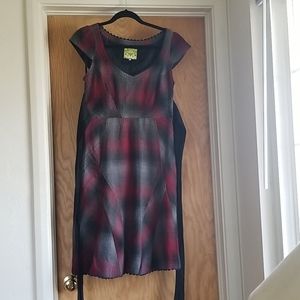 Floreat Plaid Tartan Dress